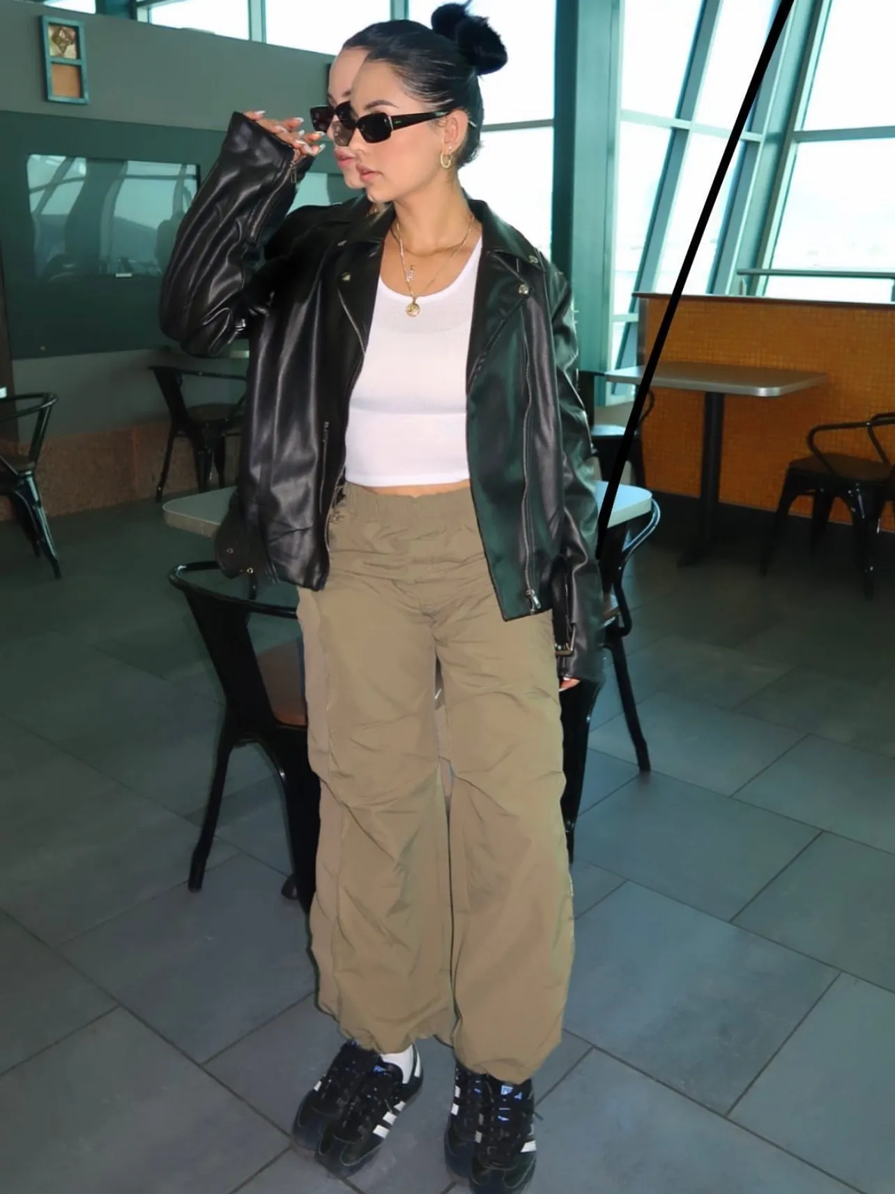 Alexa Cargo Pants (Olive)