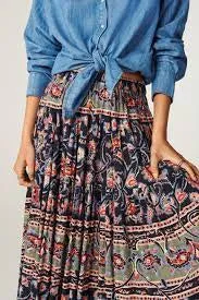 Bash Paris Niels Skirt in blue