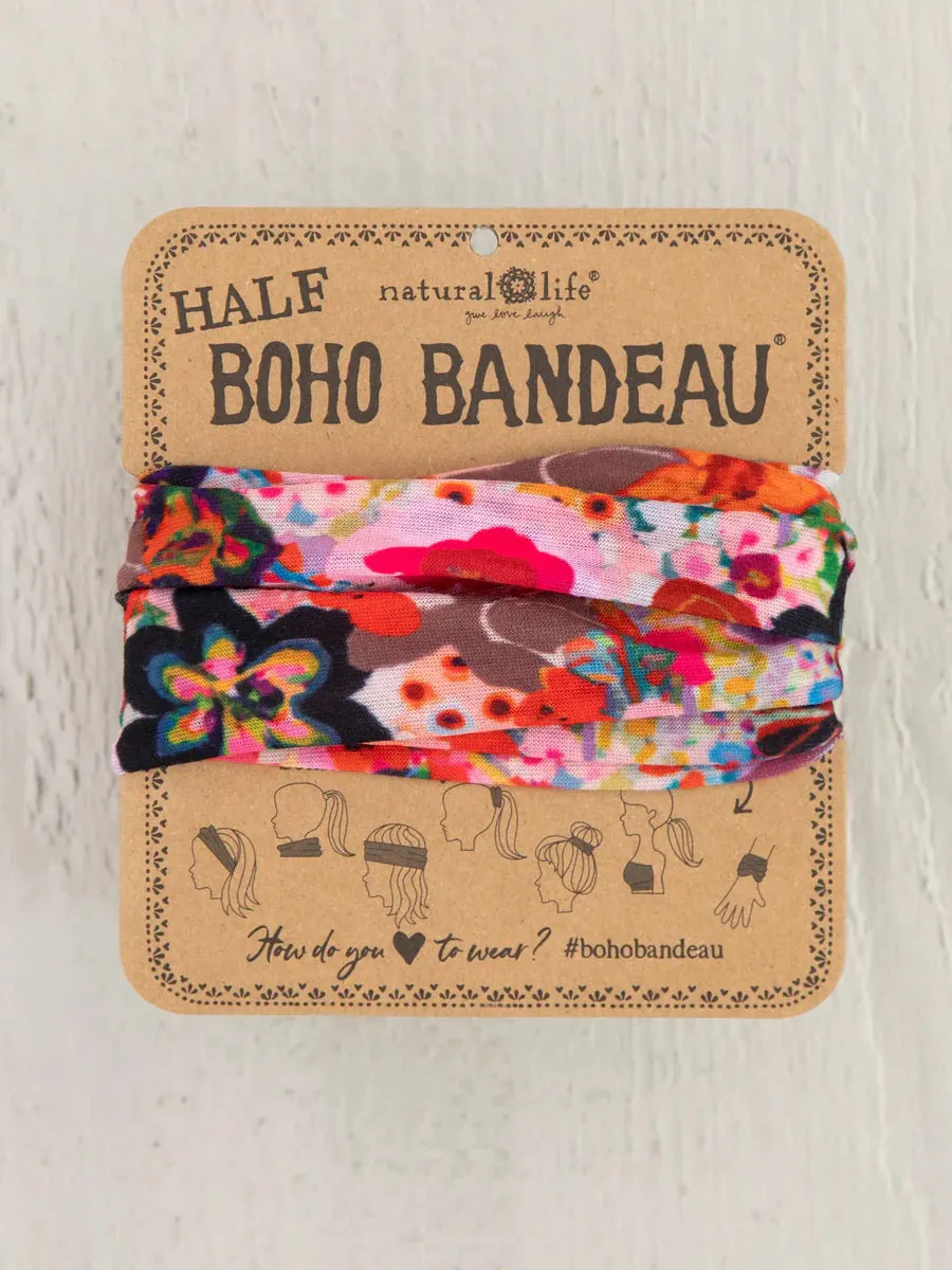 Boho Half Bandeau - Meadow Pink