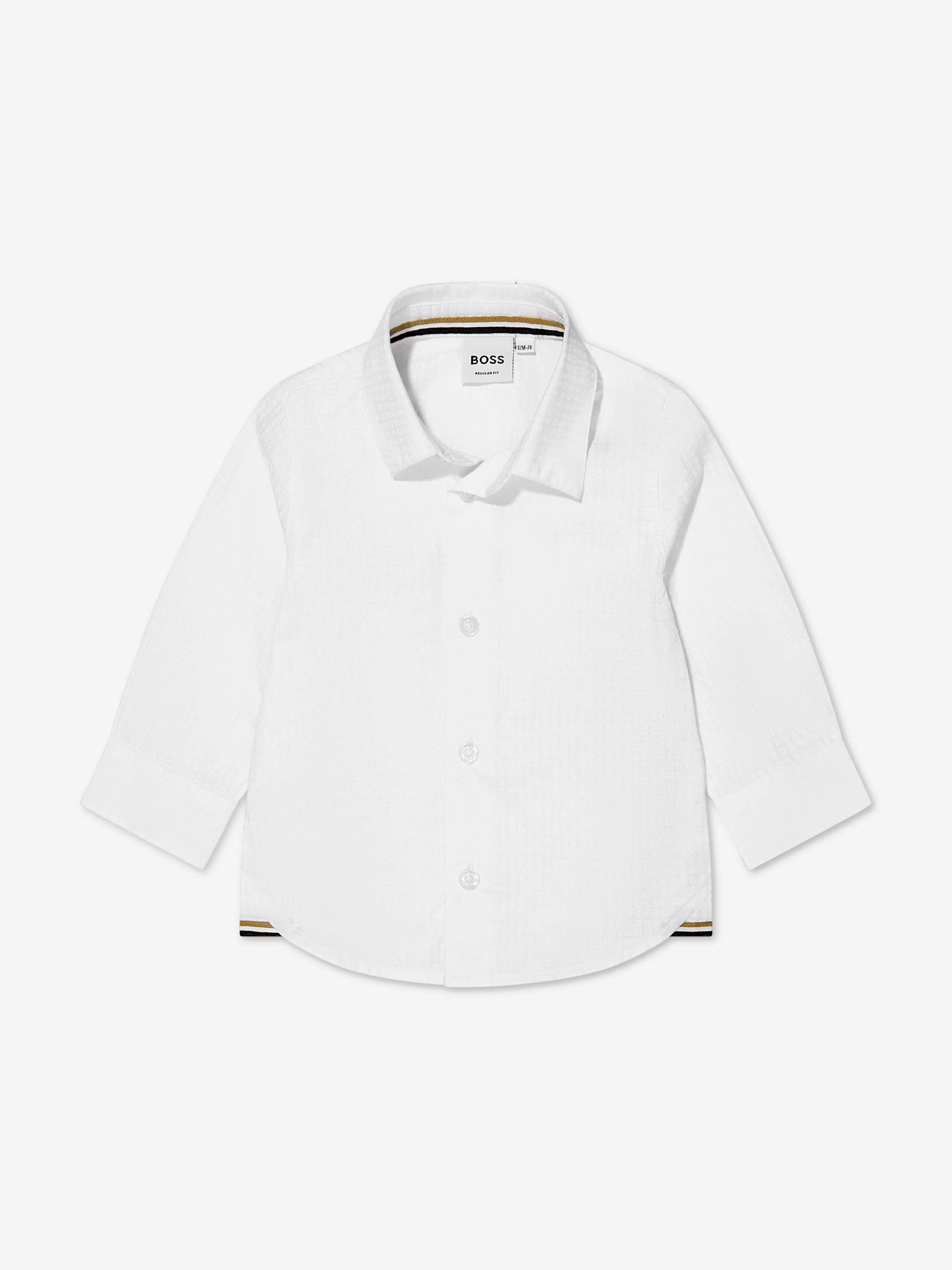 BOSS Baby Boys Slim Fit Shirt