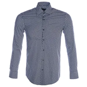 BOSS Jango Print Shirt in Navy Print