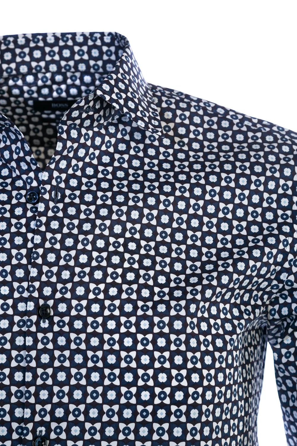 BOSS Jango Shirt in Navy Floral