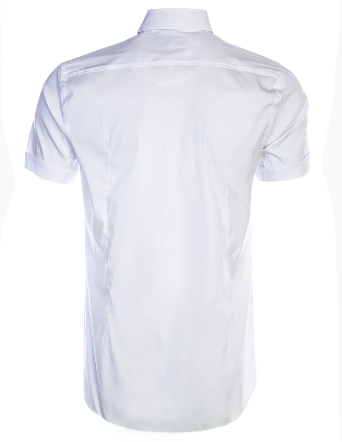 BOSS Jats Short Sleeve Shirt in White