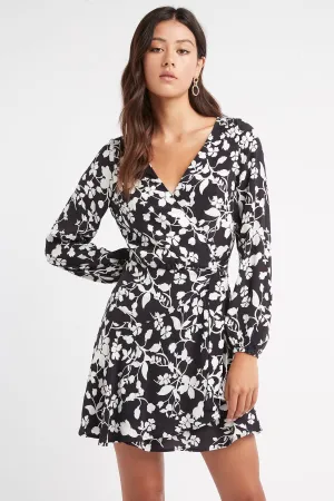 Callie Mini Wrap Dress