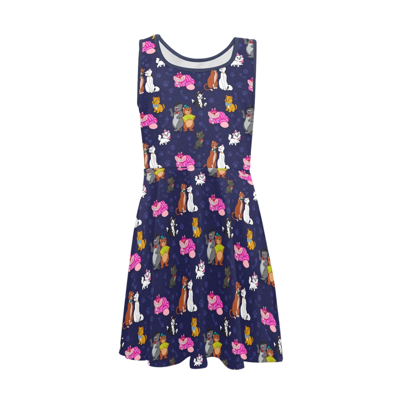 Cat Favorites Girls' Sleeveless Sundress