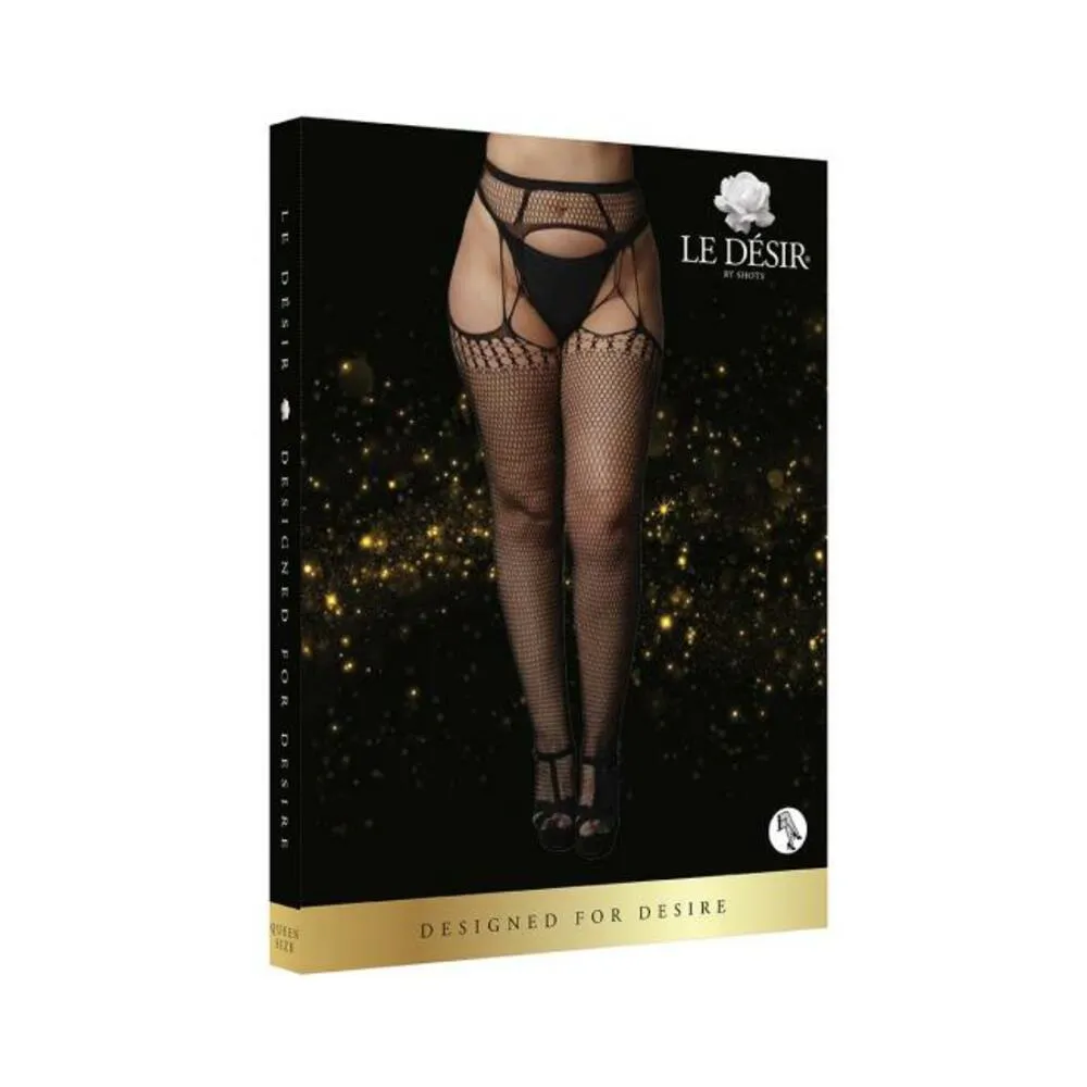 Celebrate Suspender Pantyhose OSX Black