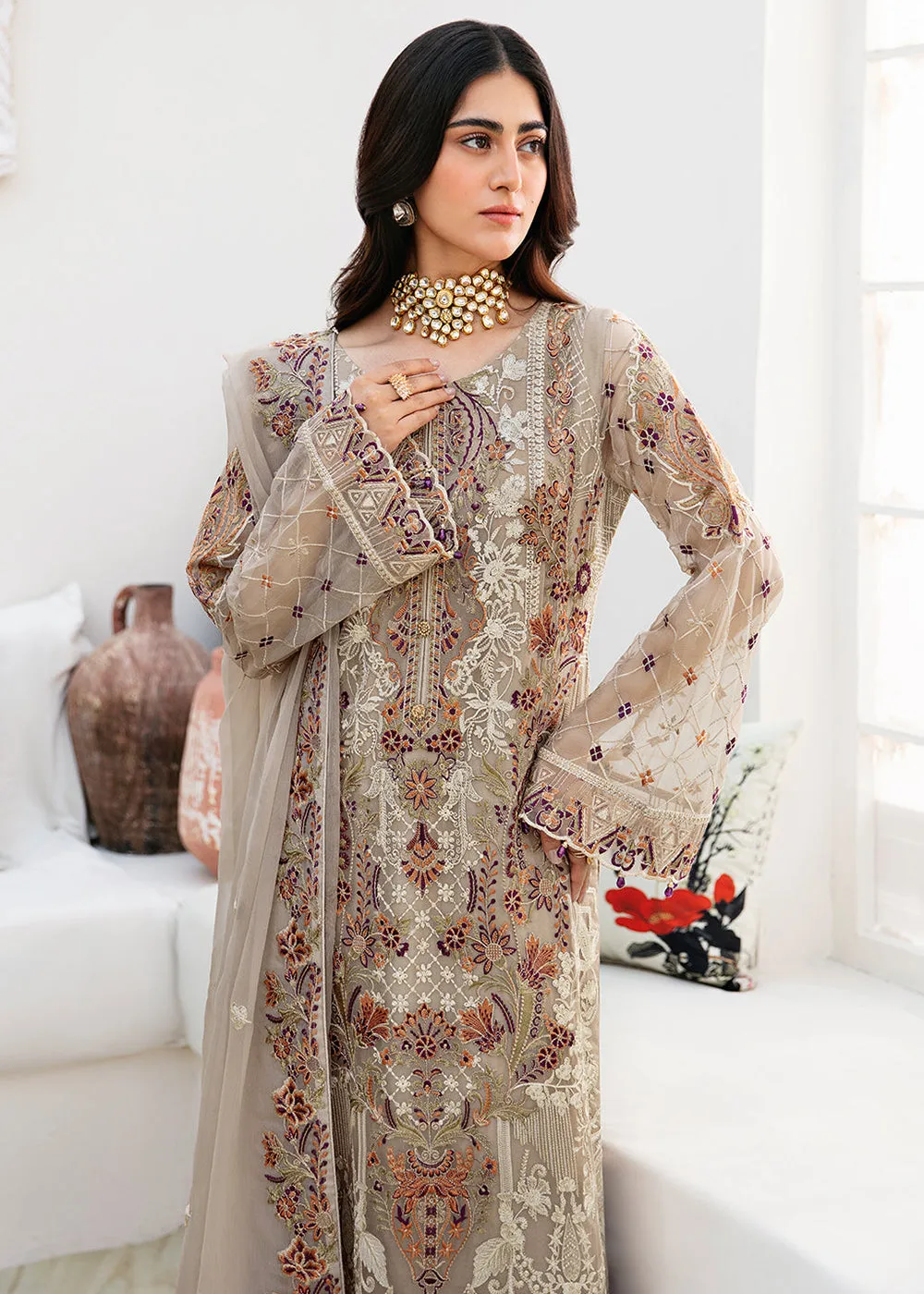 Chevron Chiffon Collection Volume 8 by Ramsha | A-806