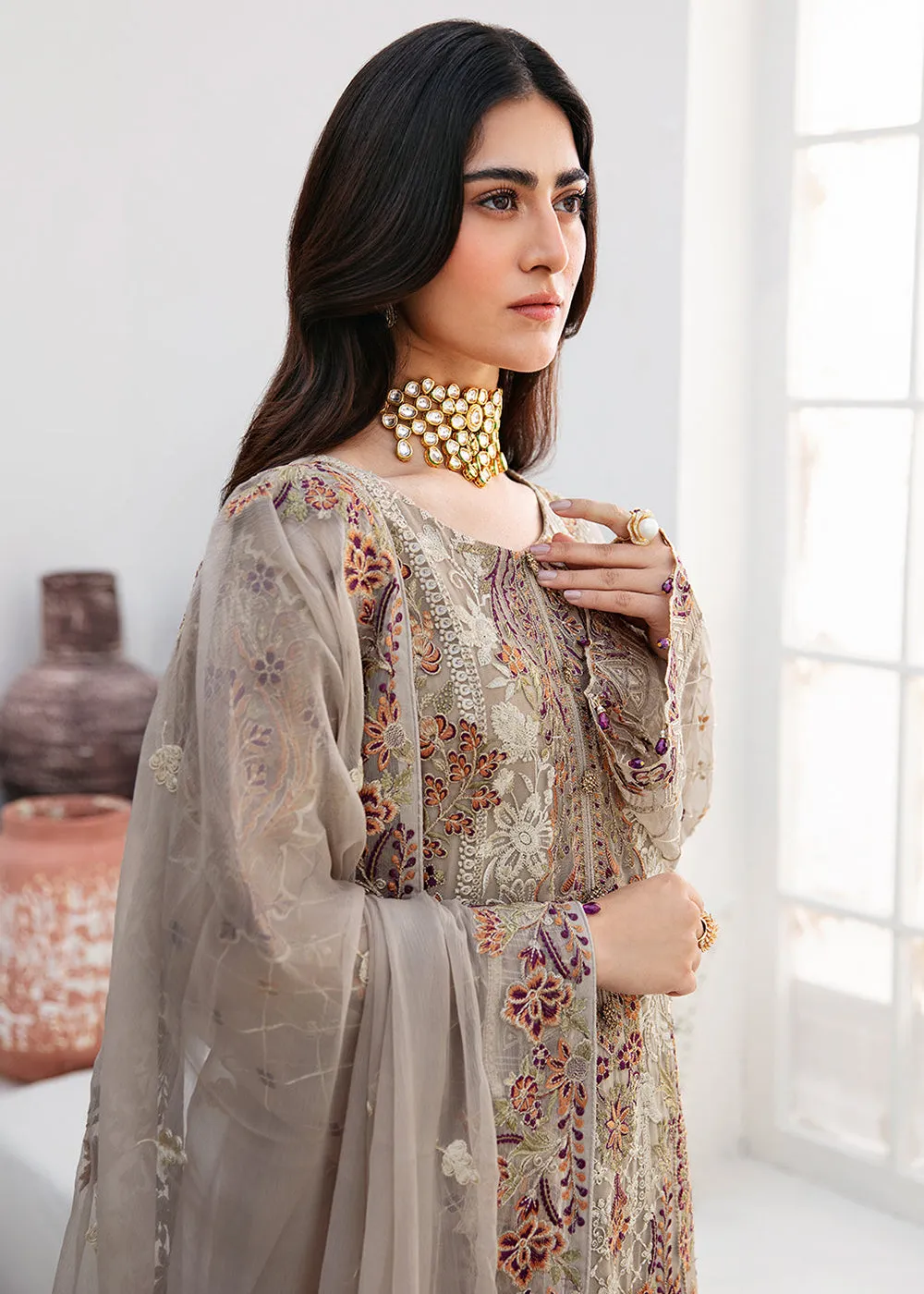 Chevron Chiffon Collection Volume 8 by Ramsha | A-806