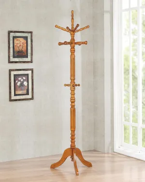 Coat Rack With 11 Hooks Tobacco