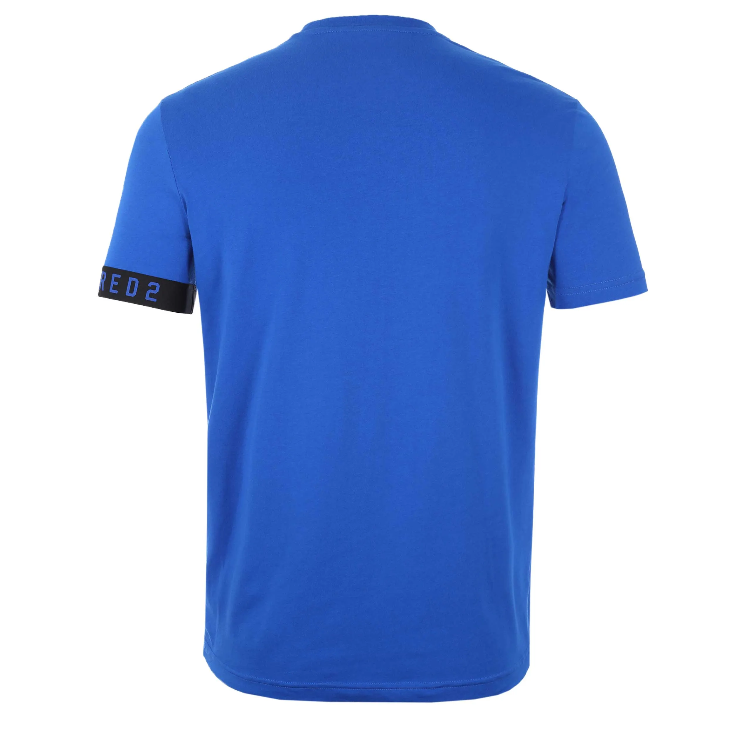 Dsquared2 Arm Band Logo T Shirt in Blue Black