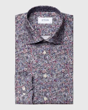 ETON 10000308355 PAISLEY SLIM SC SHIRT