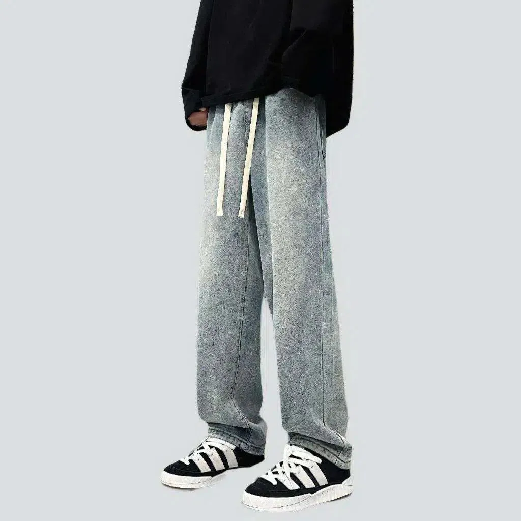 Fashion men's denim pants