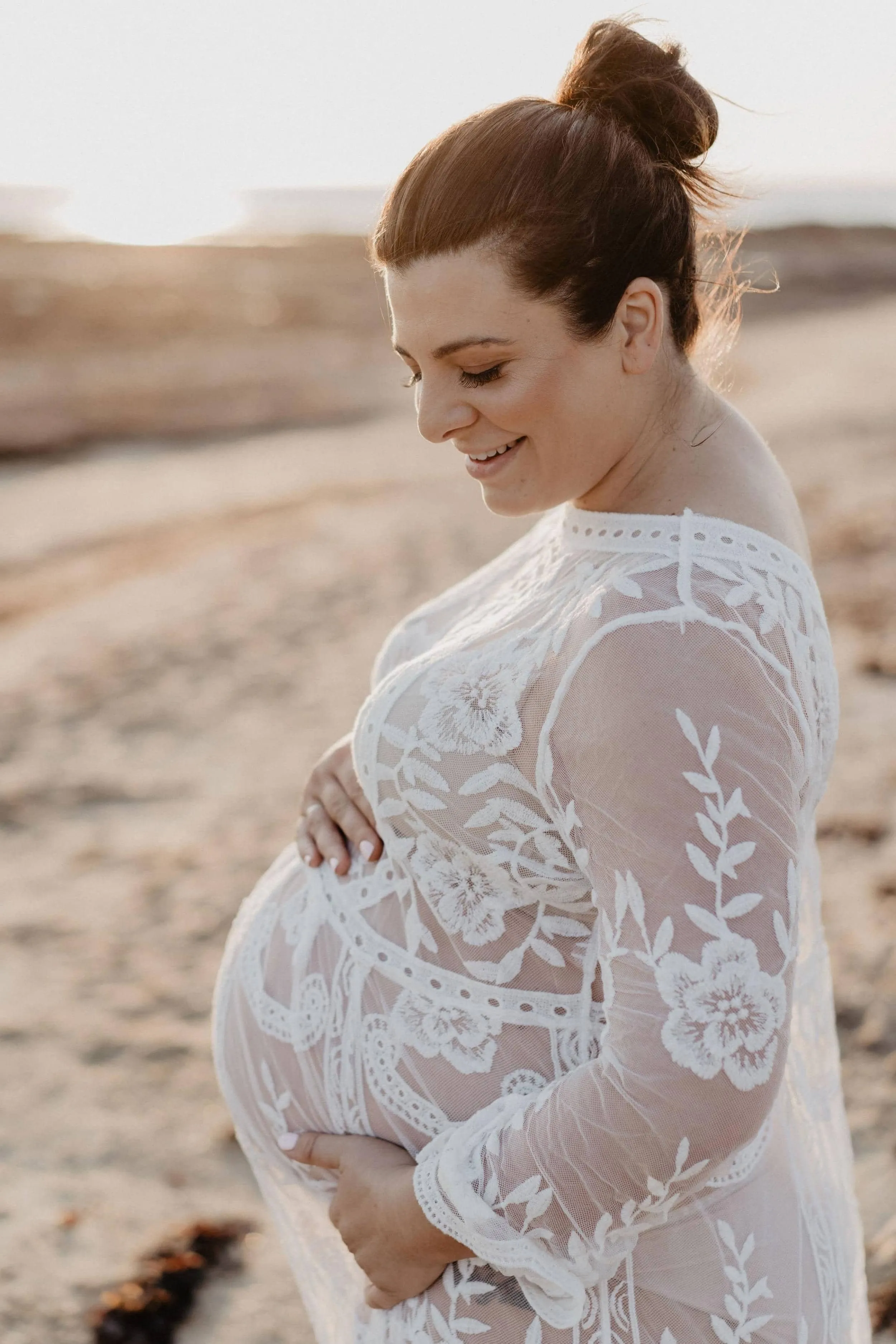 Fleur Ivory Lace Maxi Dress