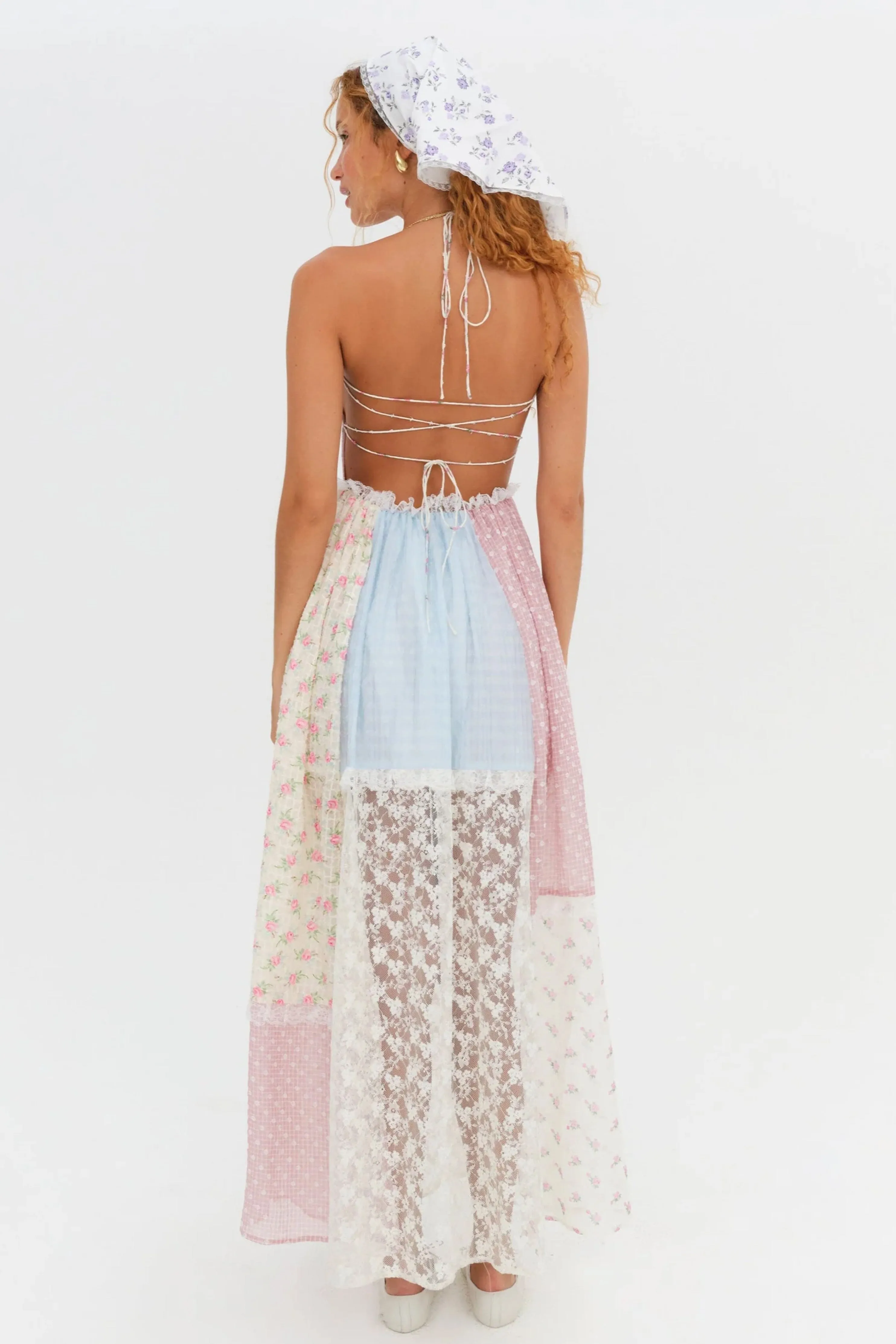 FOR LOVE & LEMONS | Elula Maxi Dress - Pink