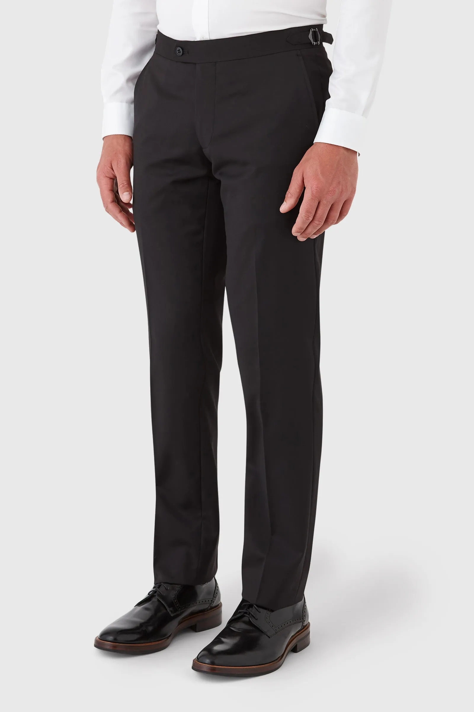 GIBSON F34087 BLACK SKYFALL TUXEDO TROUSER