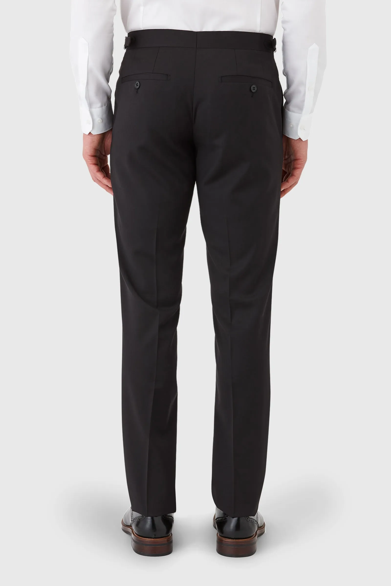 GIBSON F34087 BLACK SKYFALL TUXEDO TROUSER