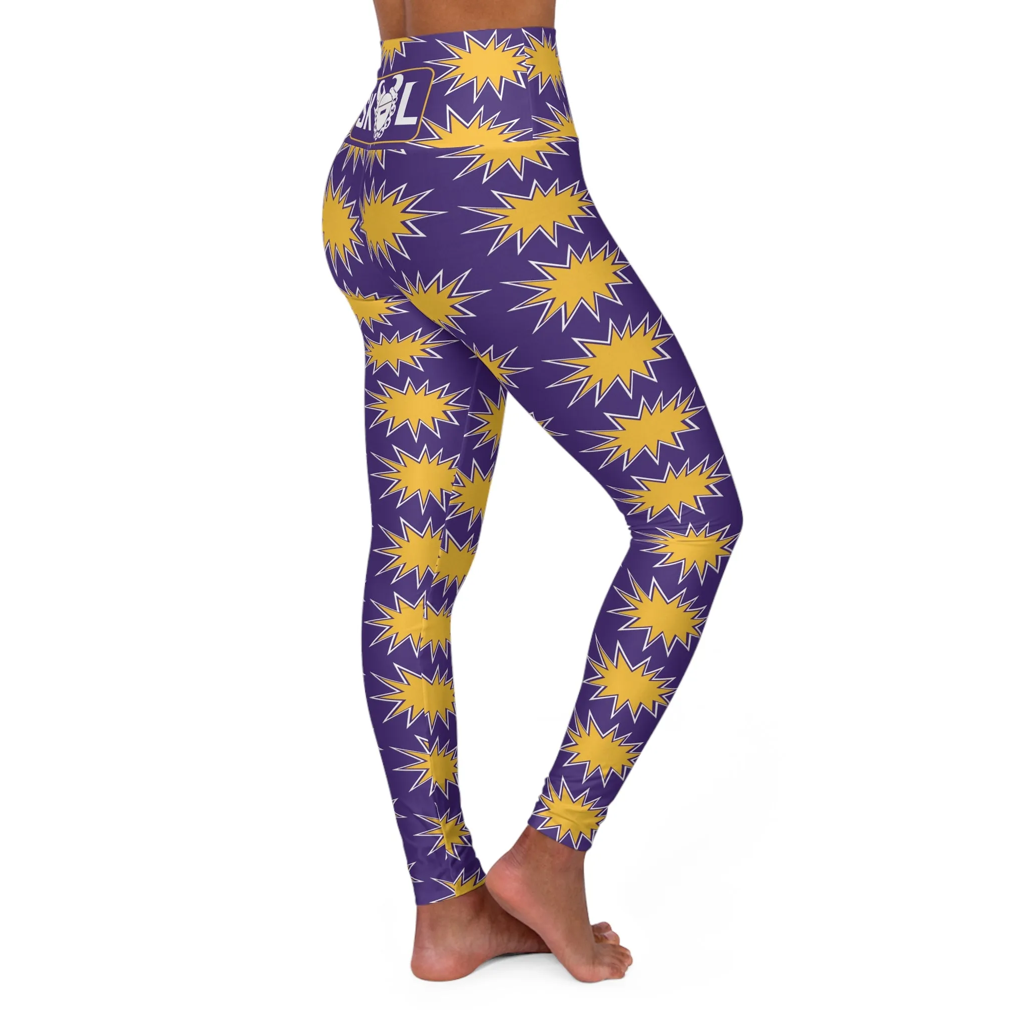 High Waisted Yoga Leggings - Booms