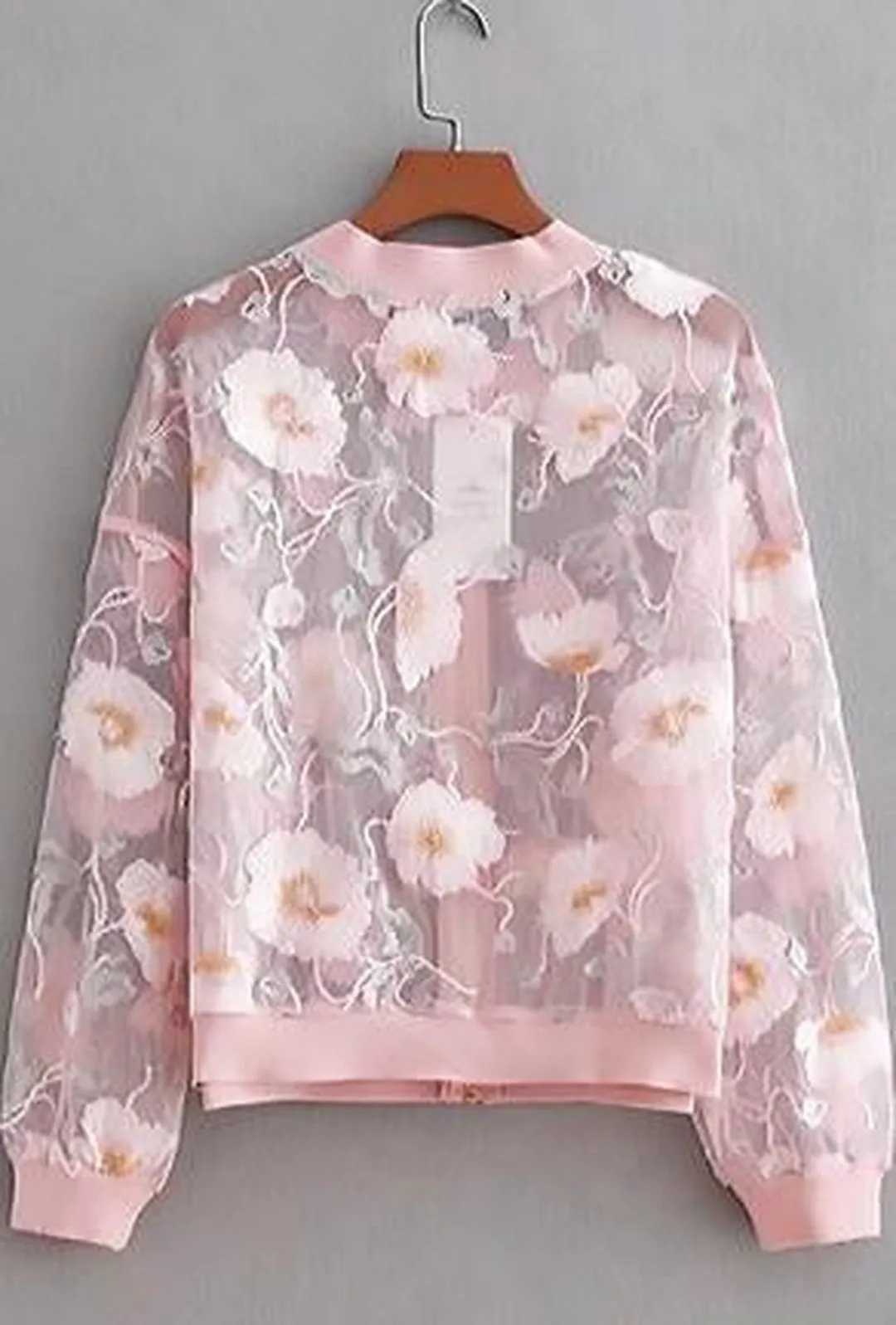 JUNIPER - SHEER FLORAL JACKET