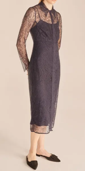 Lace Shirtdress