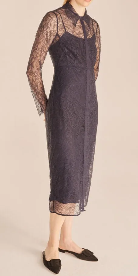 Lace Shirtdress