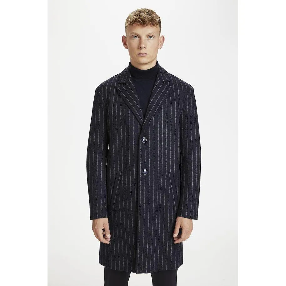 LANCASTER 3 CHALK STRIPE COAT