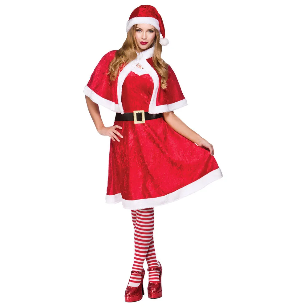 Little Miss Santa Costume Ladies