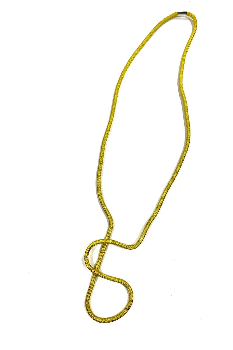 Lou - Loopy Long Cord Necklace