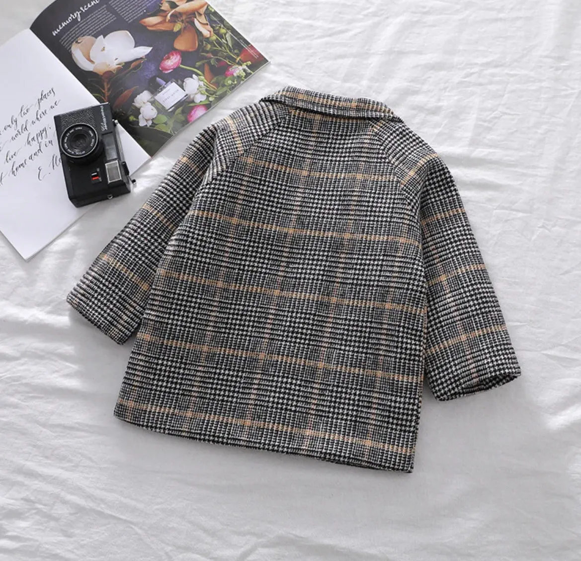 Mateo - Boys Double Breasted Wool Coat