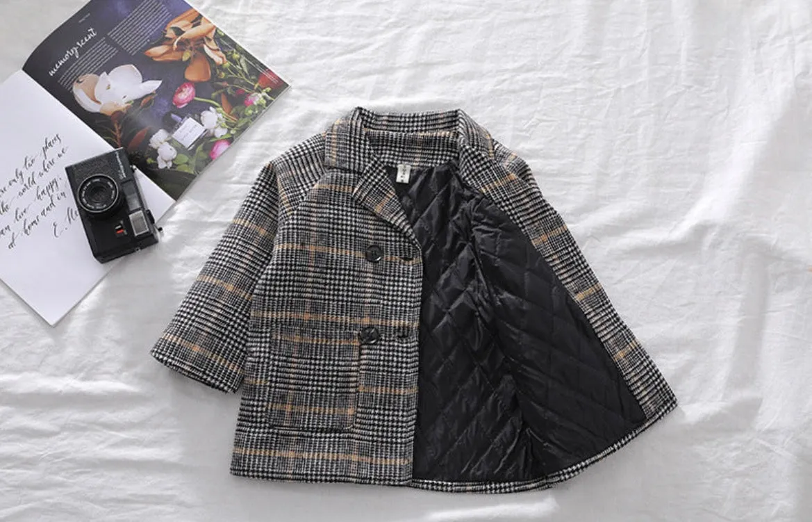 Mateo - Boys Double Breasted Wool Coat