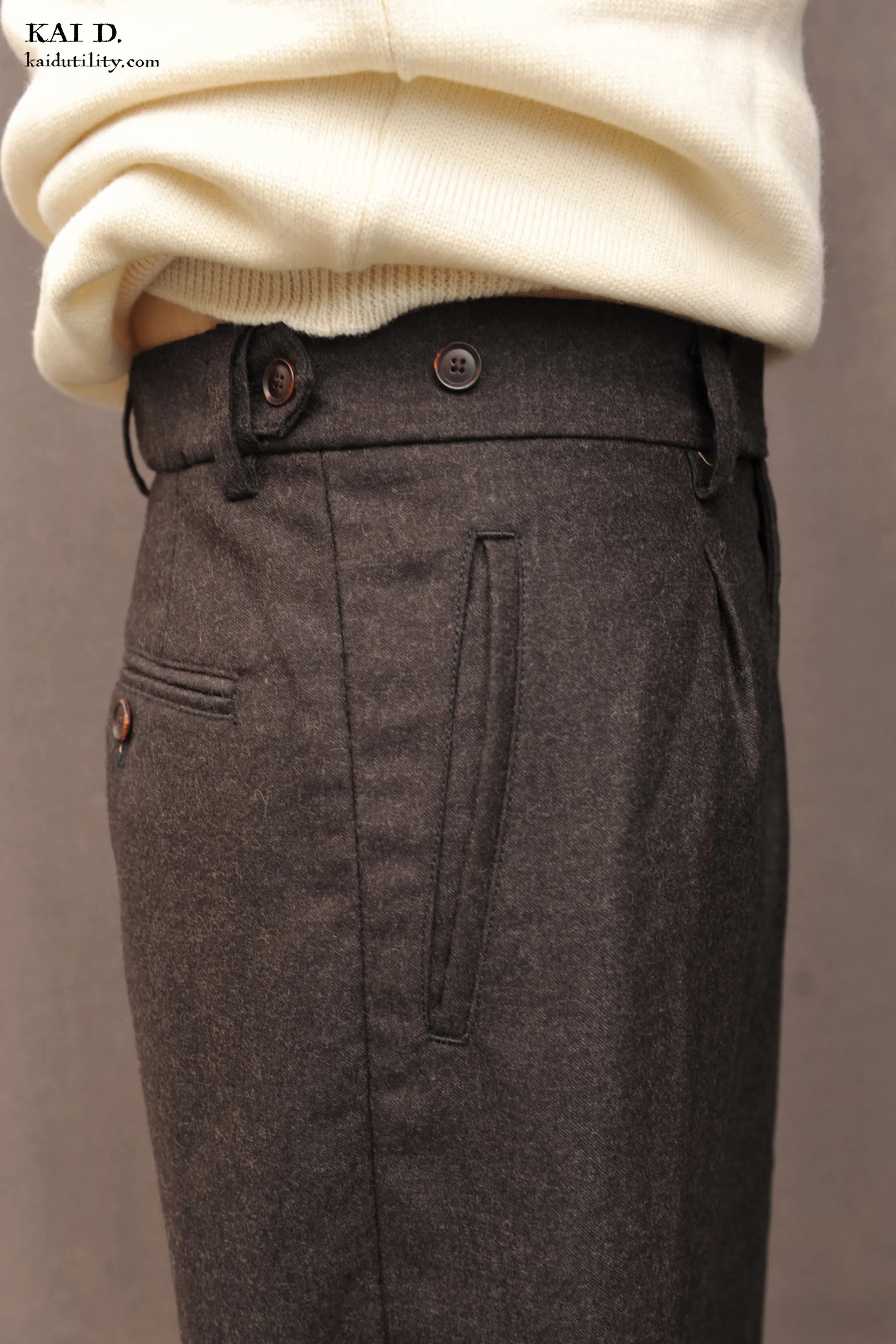 Novelist Trousers - British Wool - 32, 34, 36