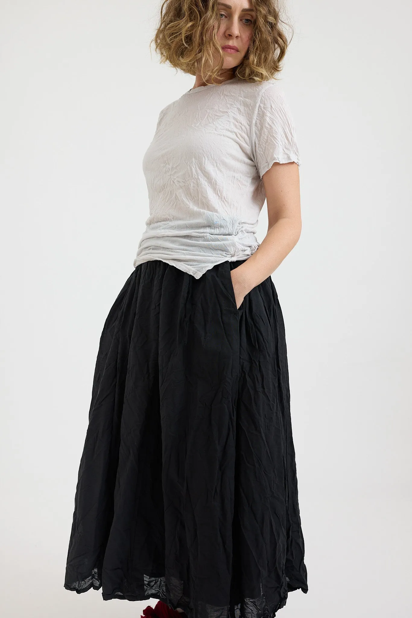 Pas de Calais - Tucked Long Skirt