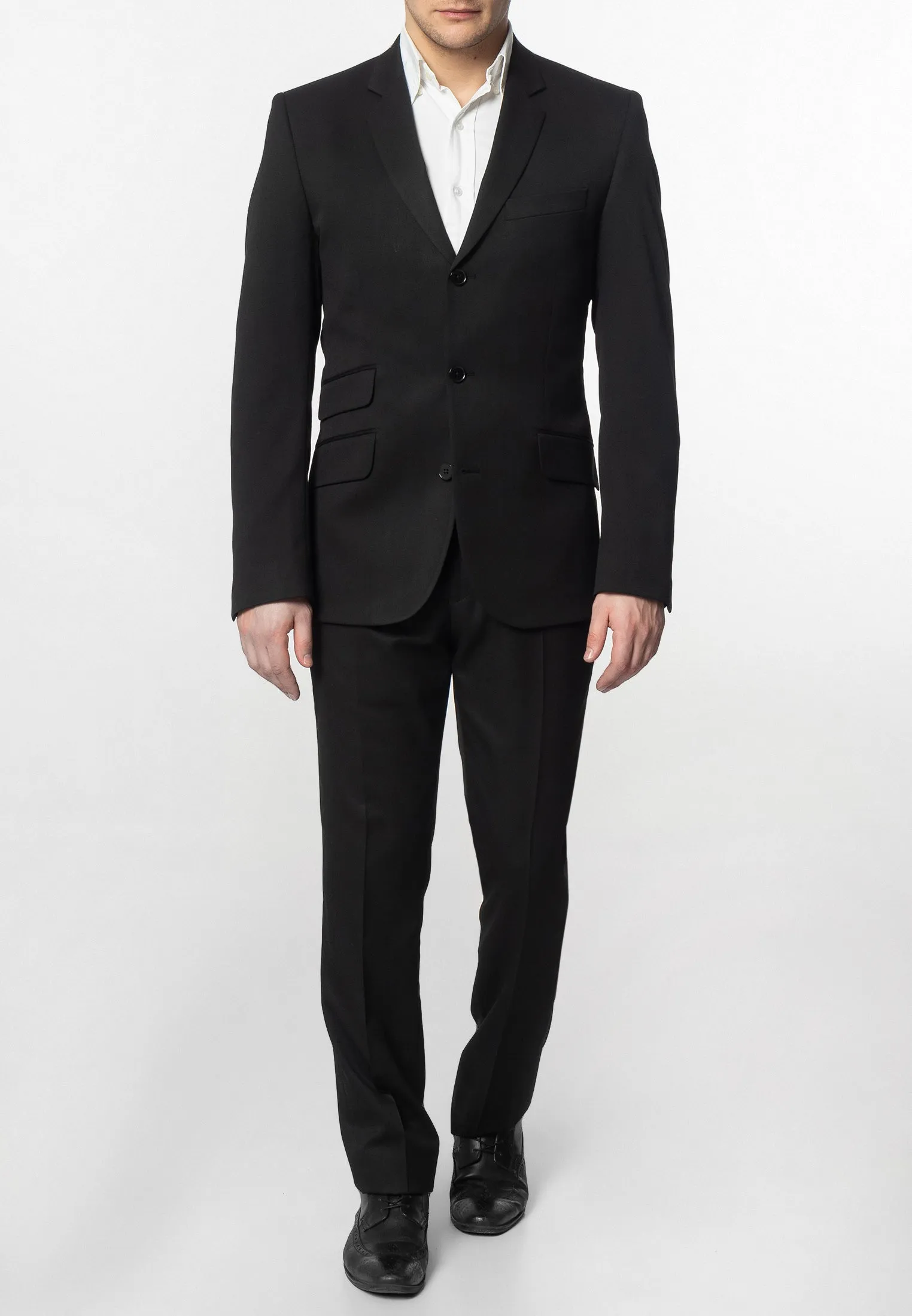 Plain Black Suit Jacket