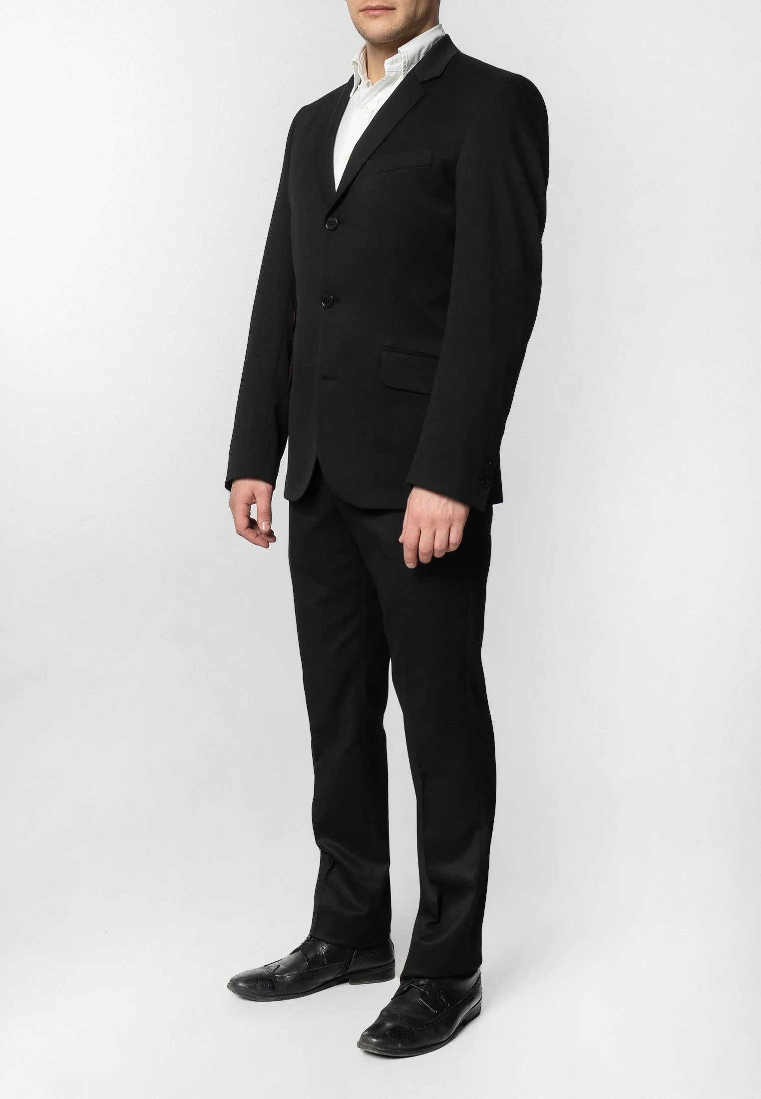 Plain Black Suit Jacket