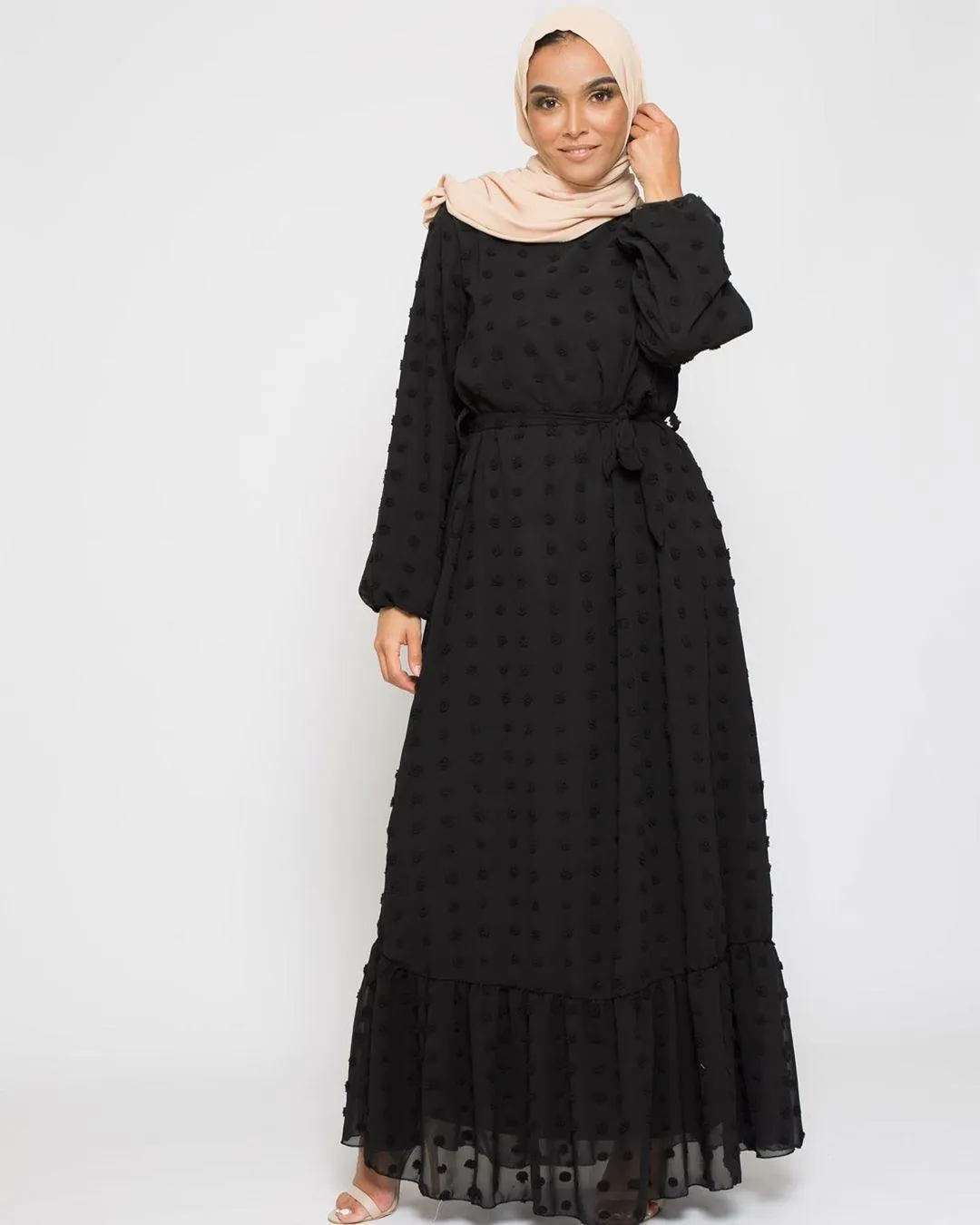 Plus Size Floral Maxi for Middle Eastern Women