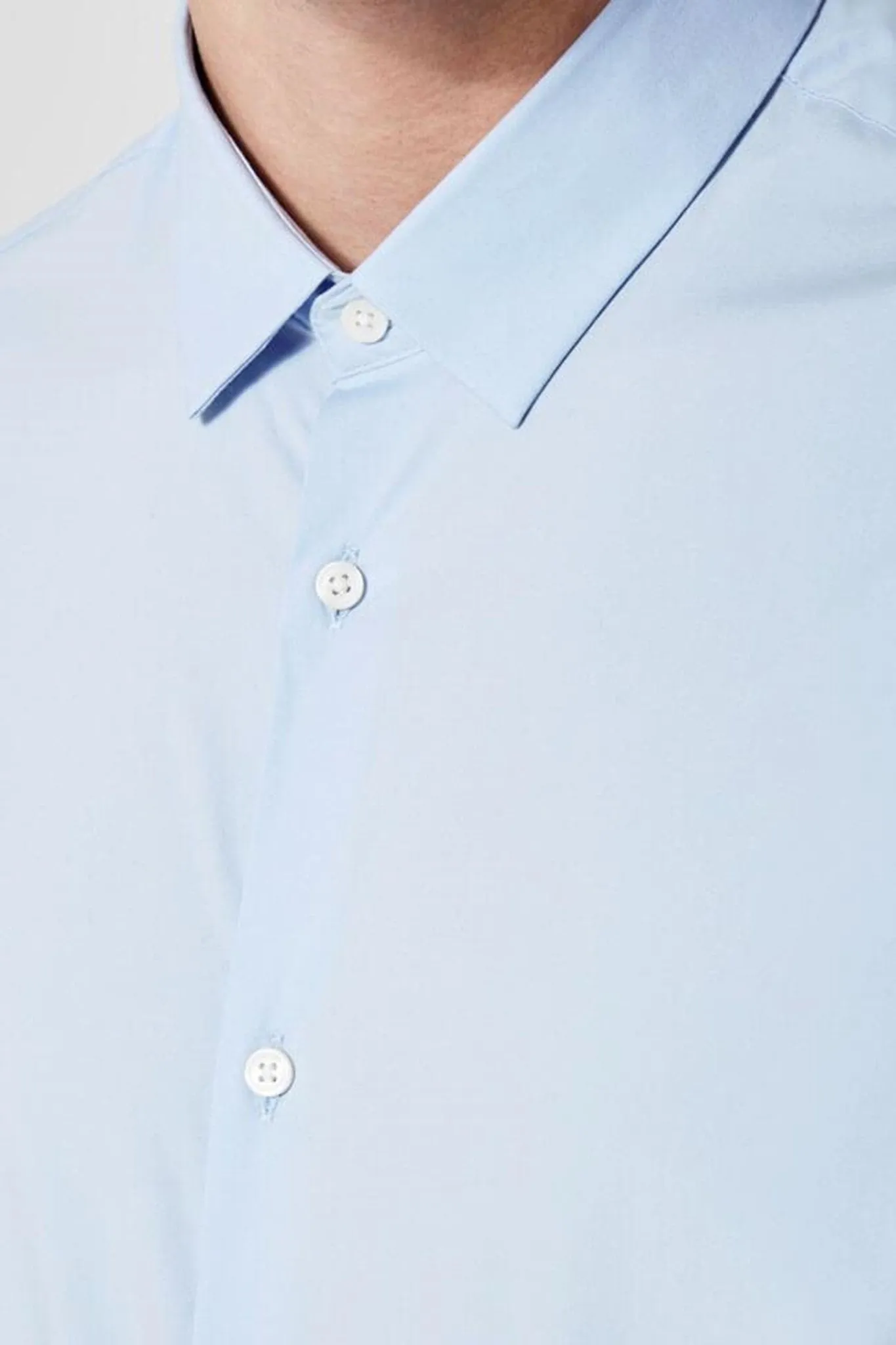 Preston Shirt Slim fit - Light blue