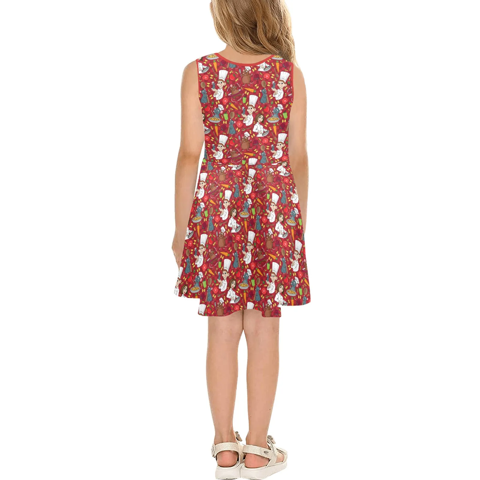 Ratatouille Girls' Sleeveless Sundress