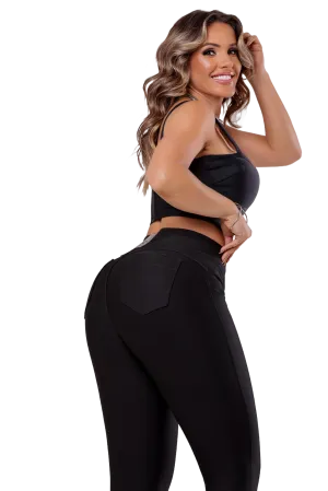 Rhero Women's High Waisted  Pants with Butt Lift 11836