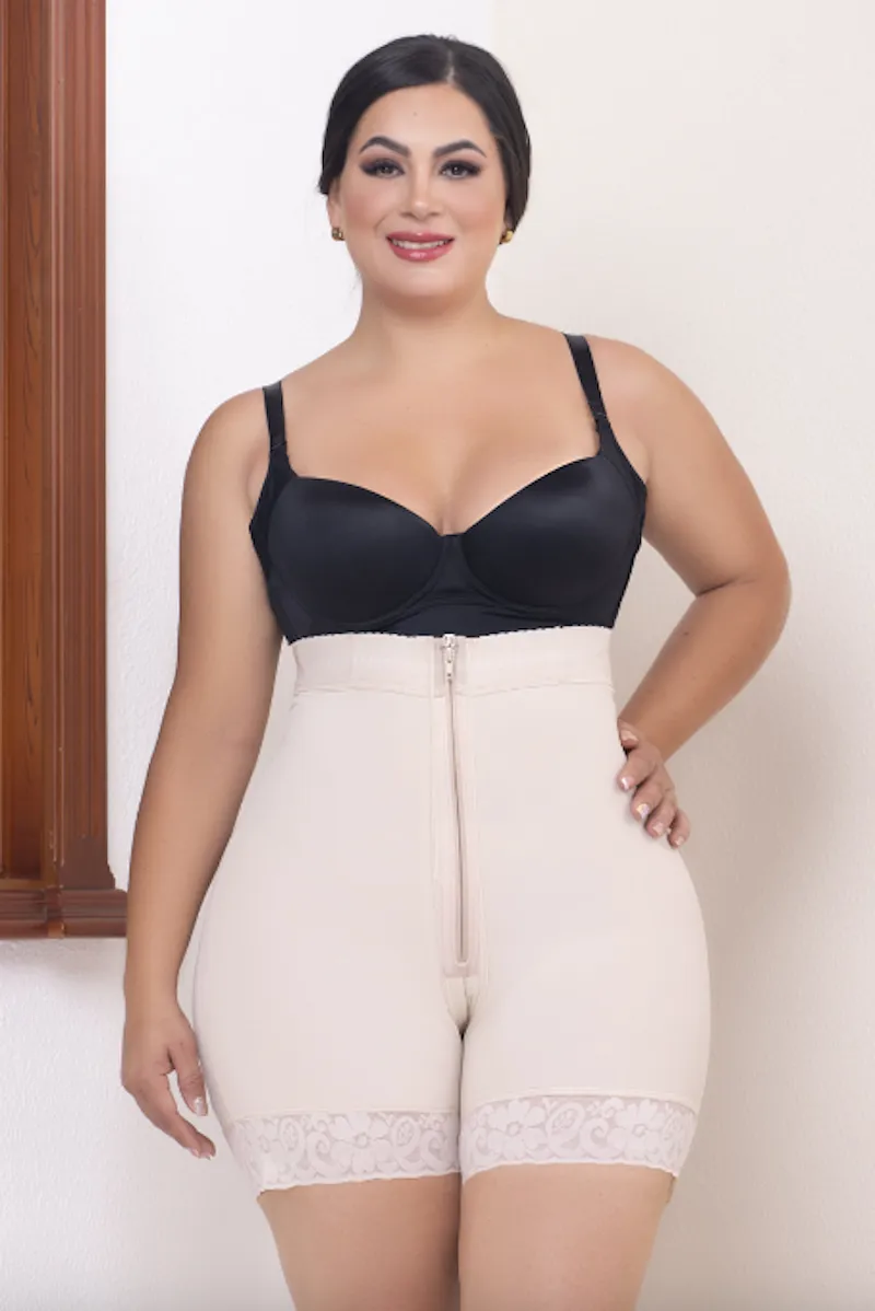 Sarali High Waisted Shapewear With Zipper S0781