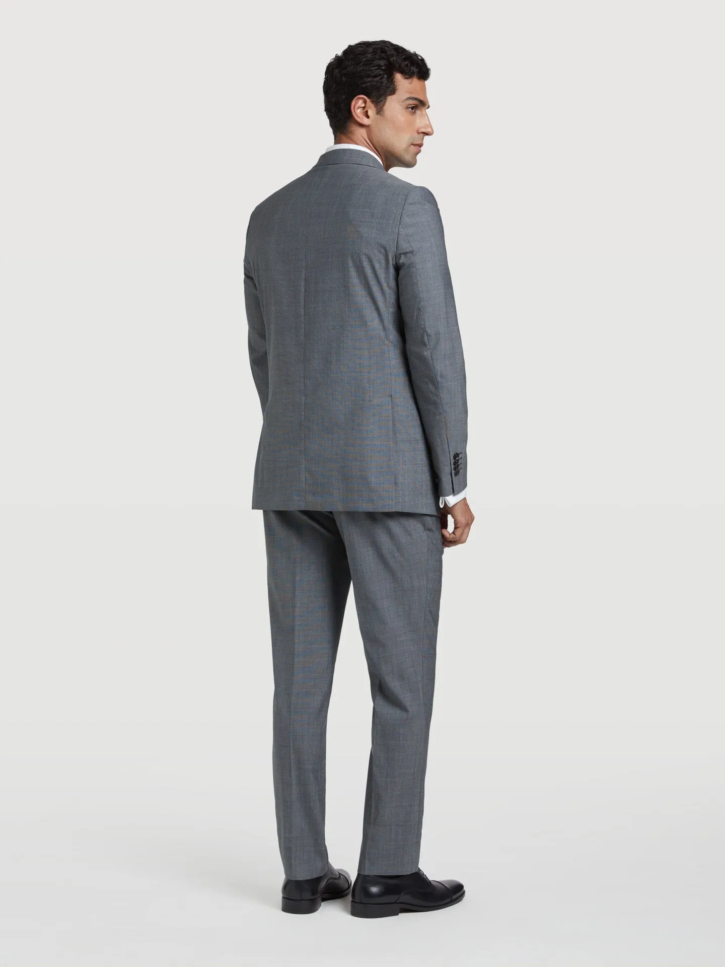 Slim Fit Business Nailhead Suit