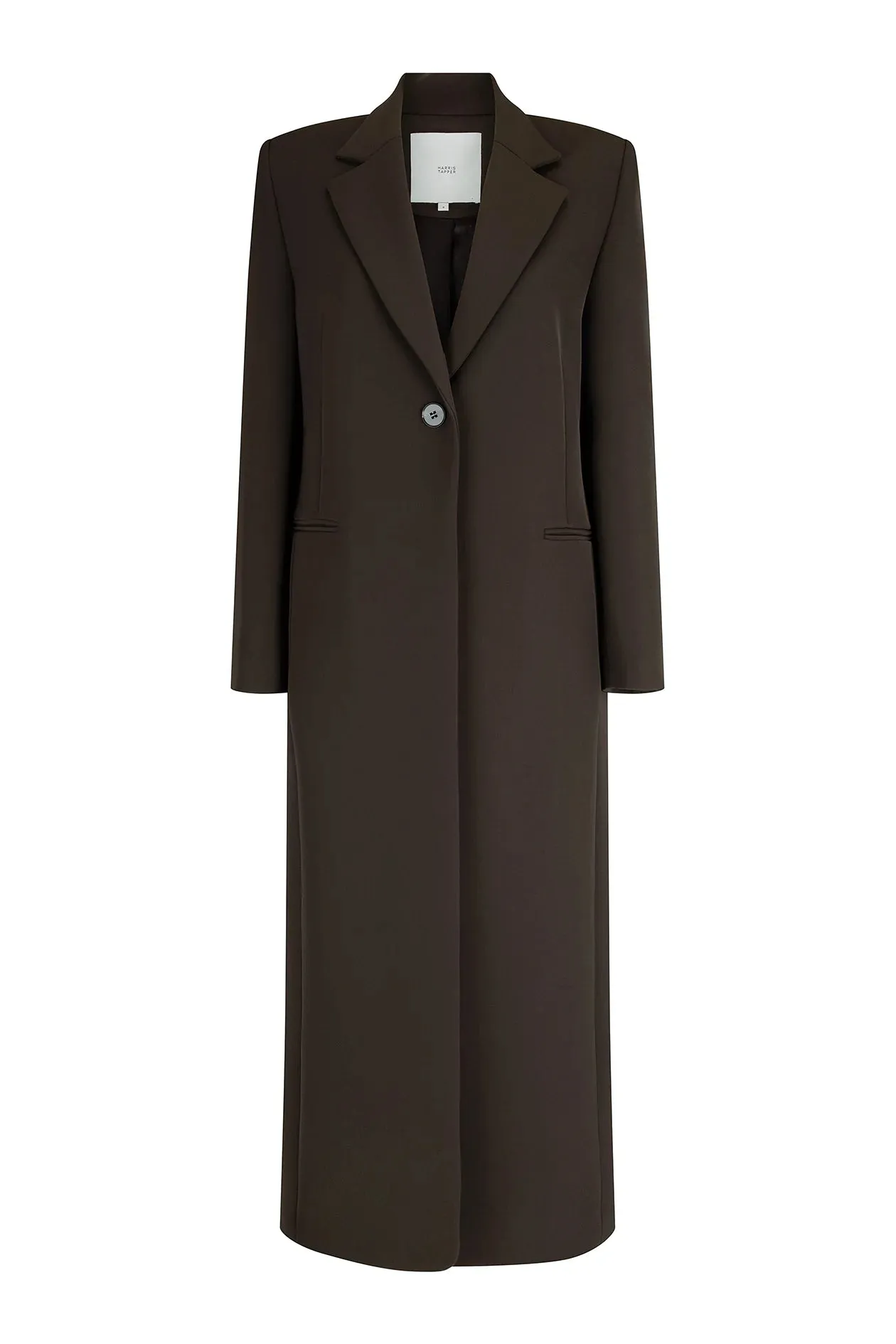 TUXEDO COAT: UMBER