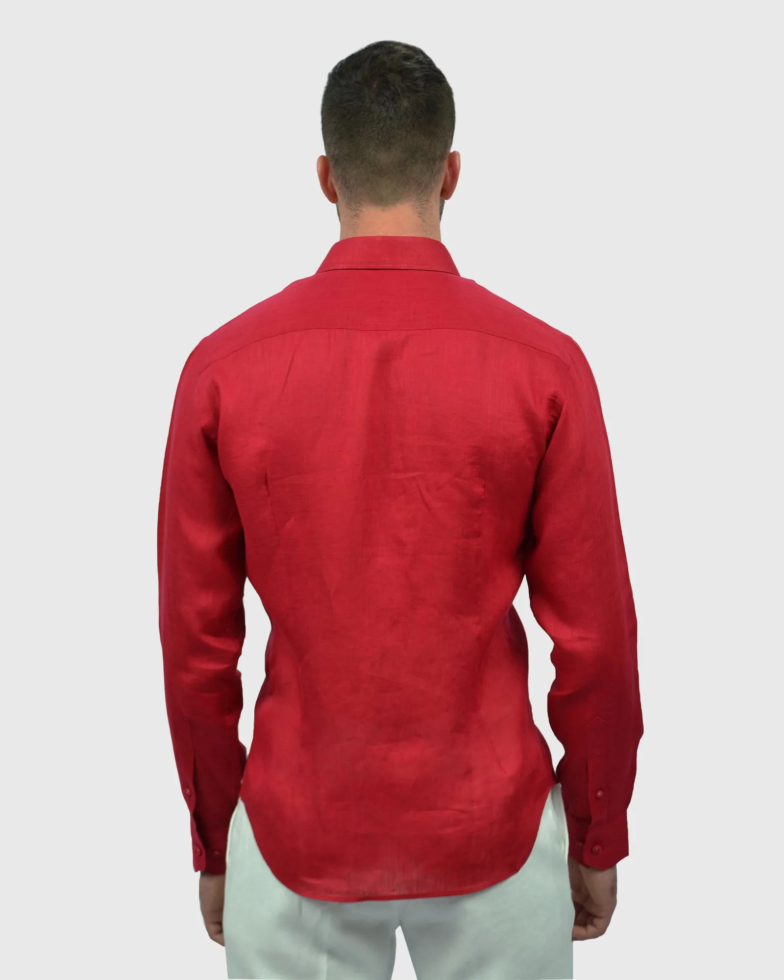 VINCENT & FRANKS S183600 RED SLIM SC SHIRT