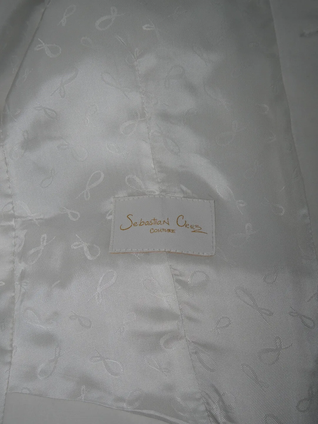 White Velvet Ciottoli Waistcoat